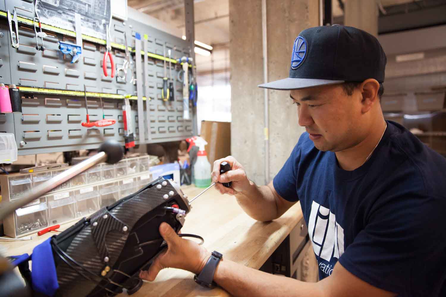 Urethane cast parts used in a prothesis