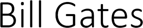 Investor Logo Bill Gates