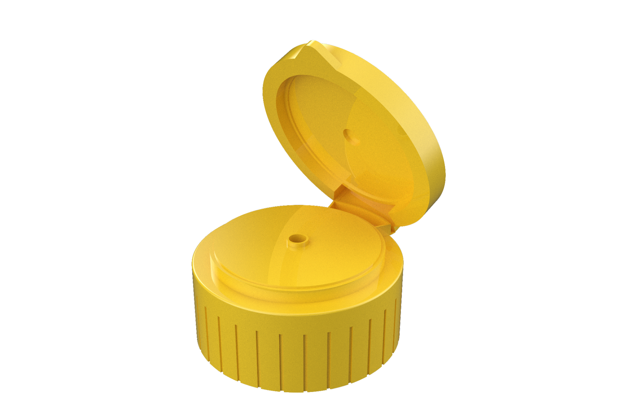 living hinge cap - Fictiv A plastic cap with a living hinge