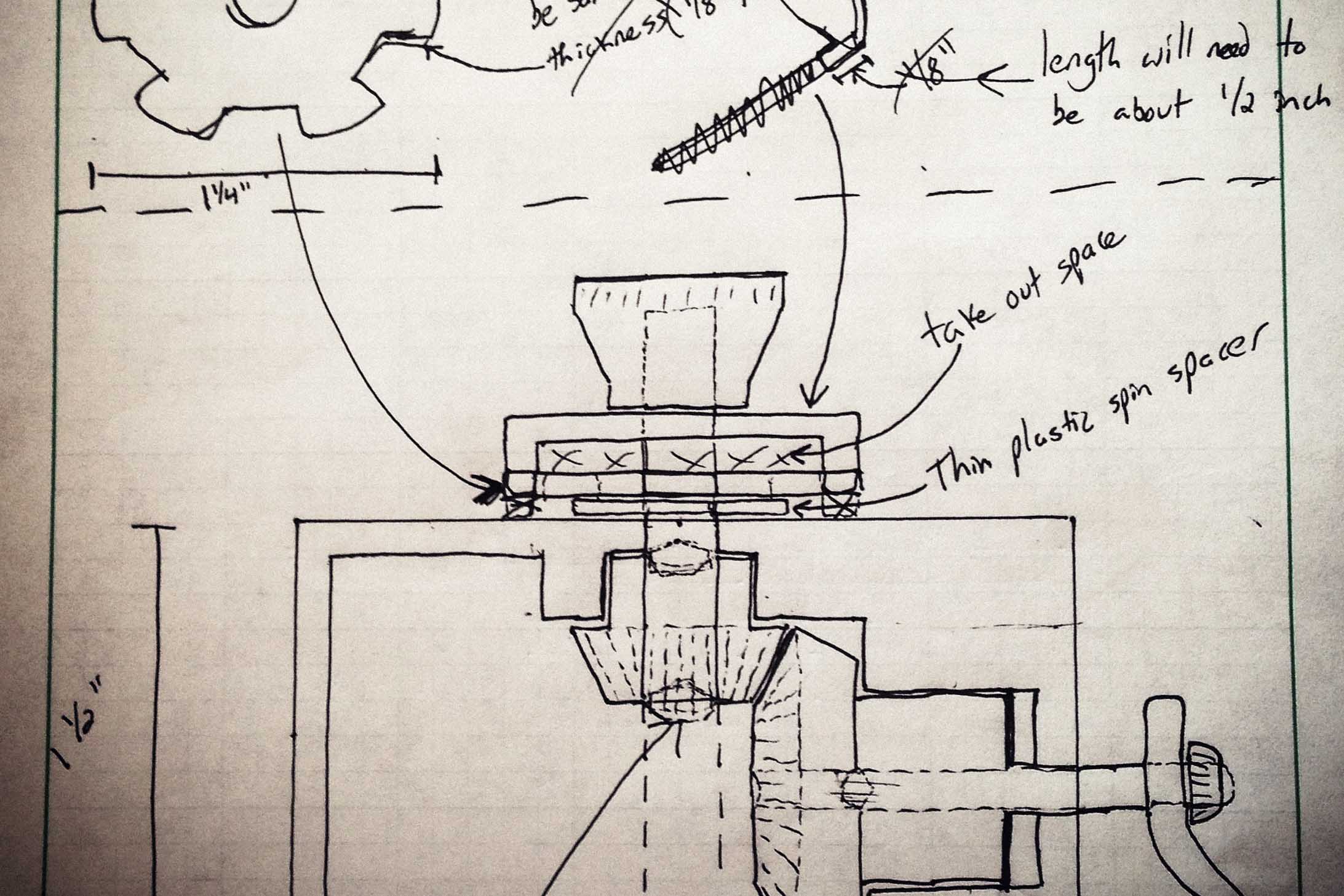product design sketch