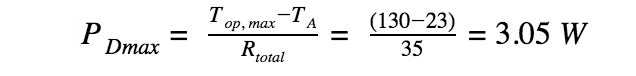 heat sink formula - Fictiv heat sink calculation