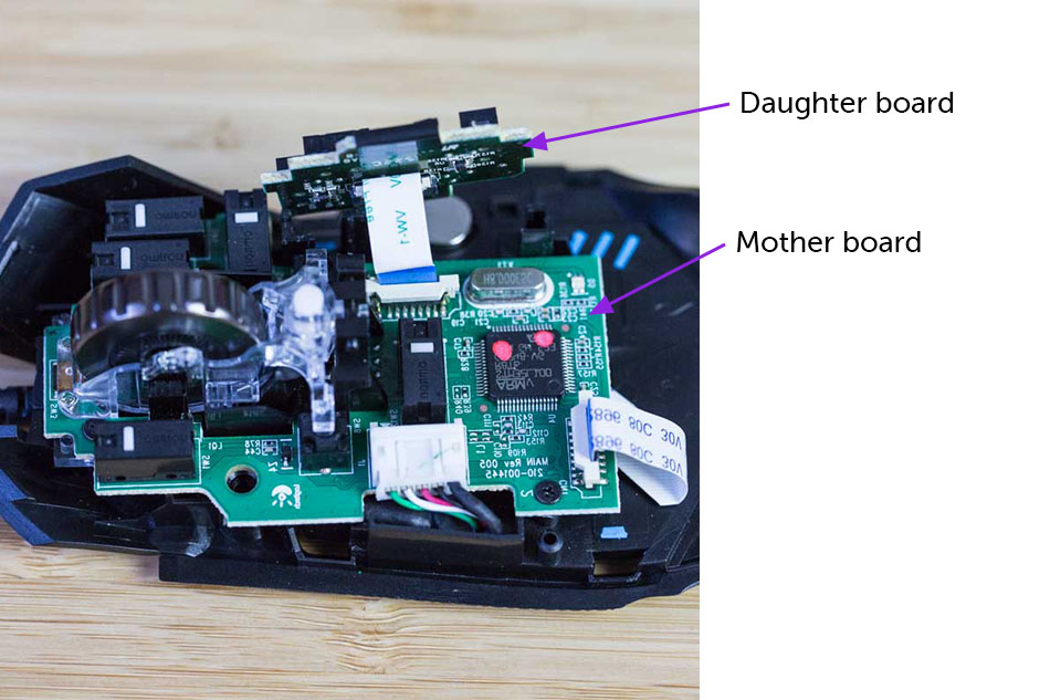Example of mother and daughter boards - Fictiv Example of mother and daughter boards