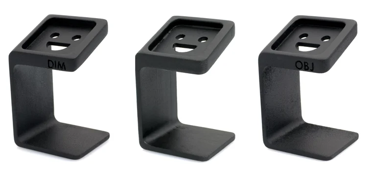 3d printed parts - process, time, materials and finish