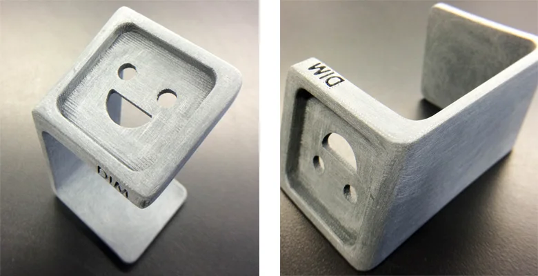 sanded 3d printed parts