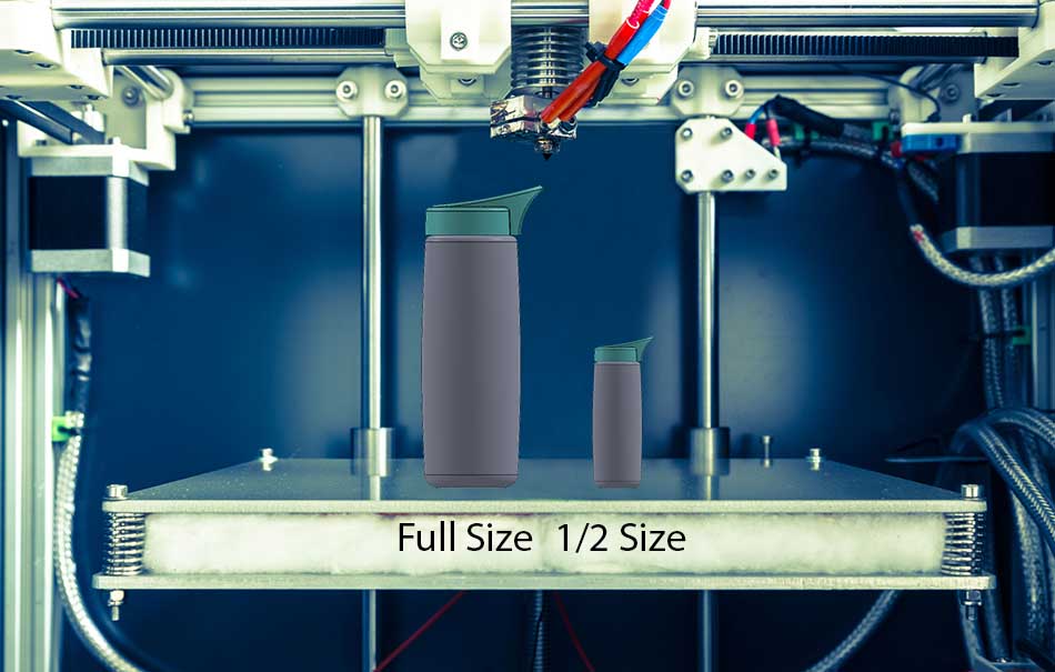 prototyping using half sizes