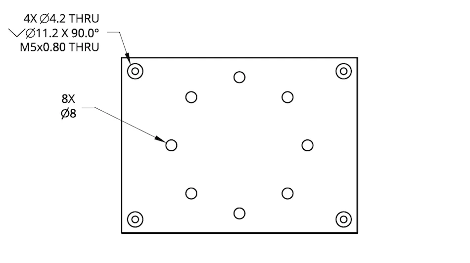 Engineering drawing for CNC machining - Fictiv Engineering drawing for CNC machining