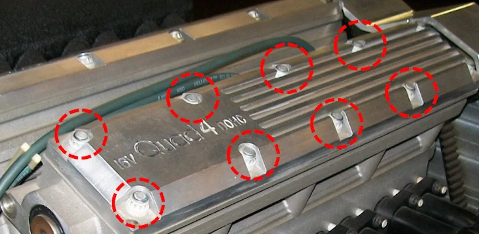 engine block with fasteners that must withstand multiple cycles of installation and removal