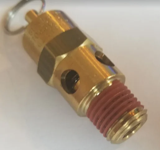dry patch applied to a threaded connection