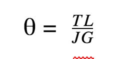 overall formula for angle of twist (θ) in radians - Fictiv overall formula for angle of twist (θ) in radians