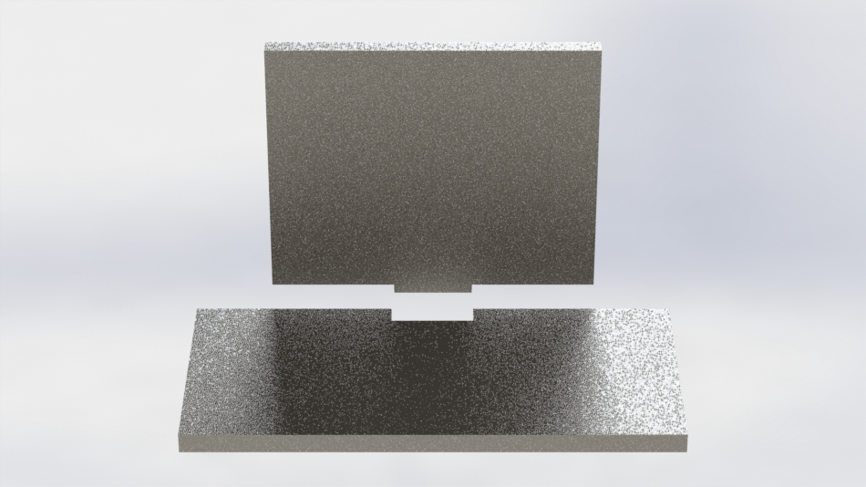 tabs help locate parts along an edge