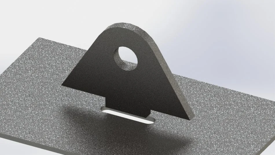 A small tab reduces the tooling required to fixture two parts during welding - Fictiv A small tab reduces the tooling required to fixture two parts during welding