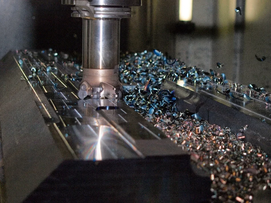 end milling metal