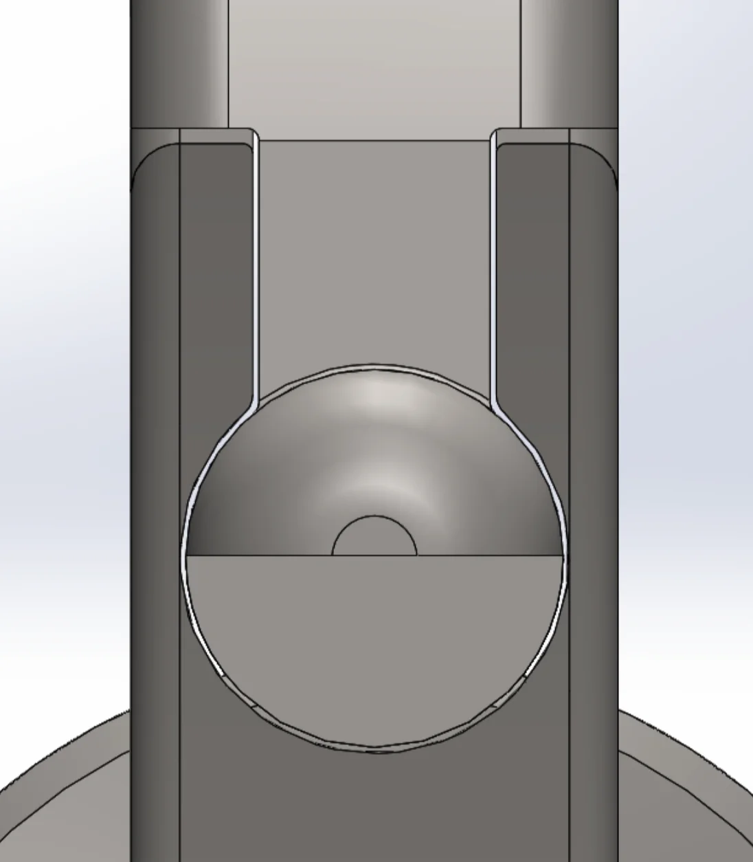 All separate components have a .01” gap between them. - Fictiv All separate components have a .01” gap between them.