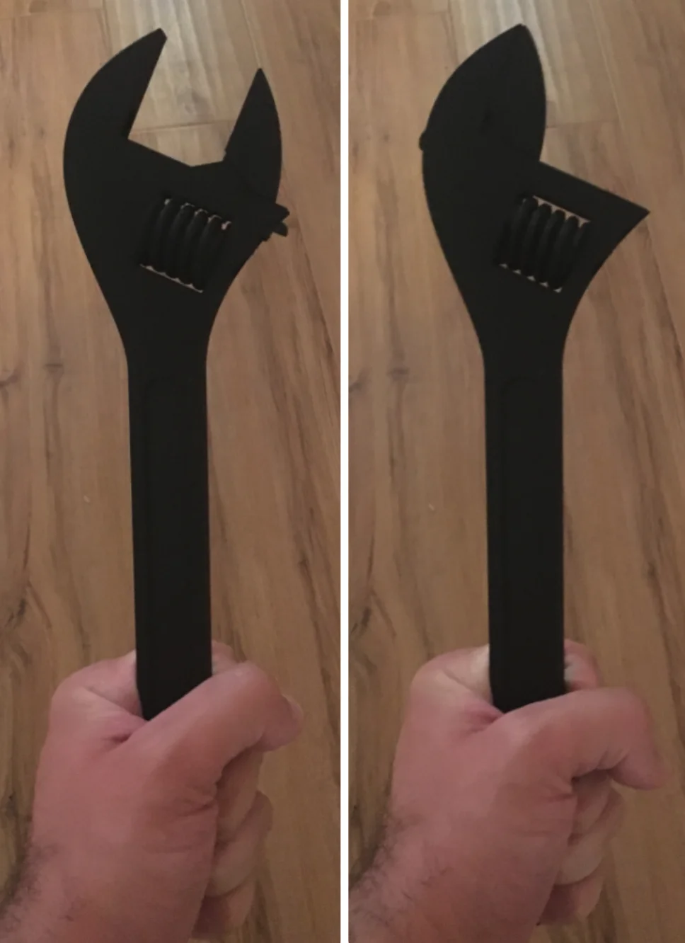 3D print with the movement of the component seen. - Fictiv 3D print with the movement of the component seen.