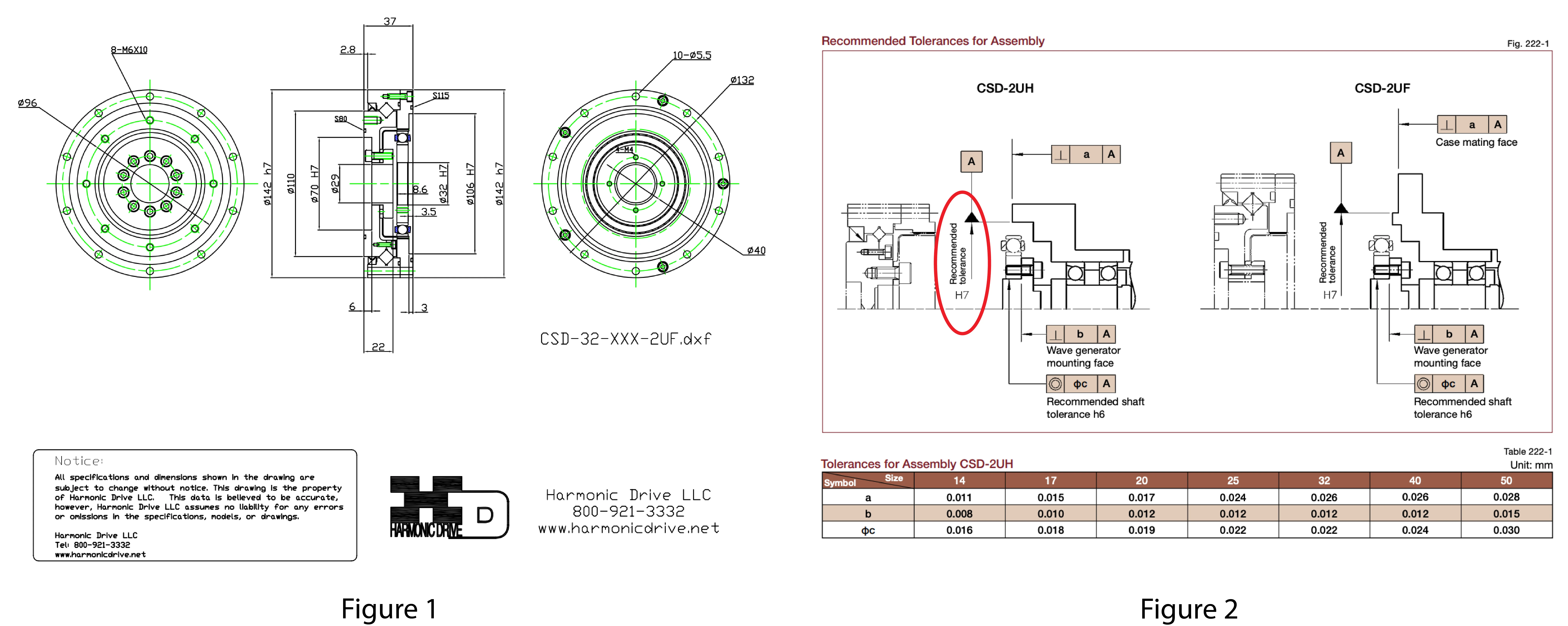 tolerances for assembly