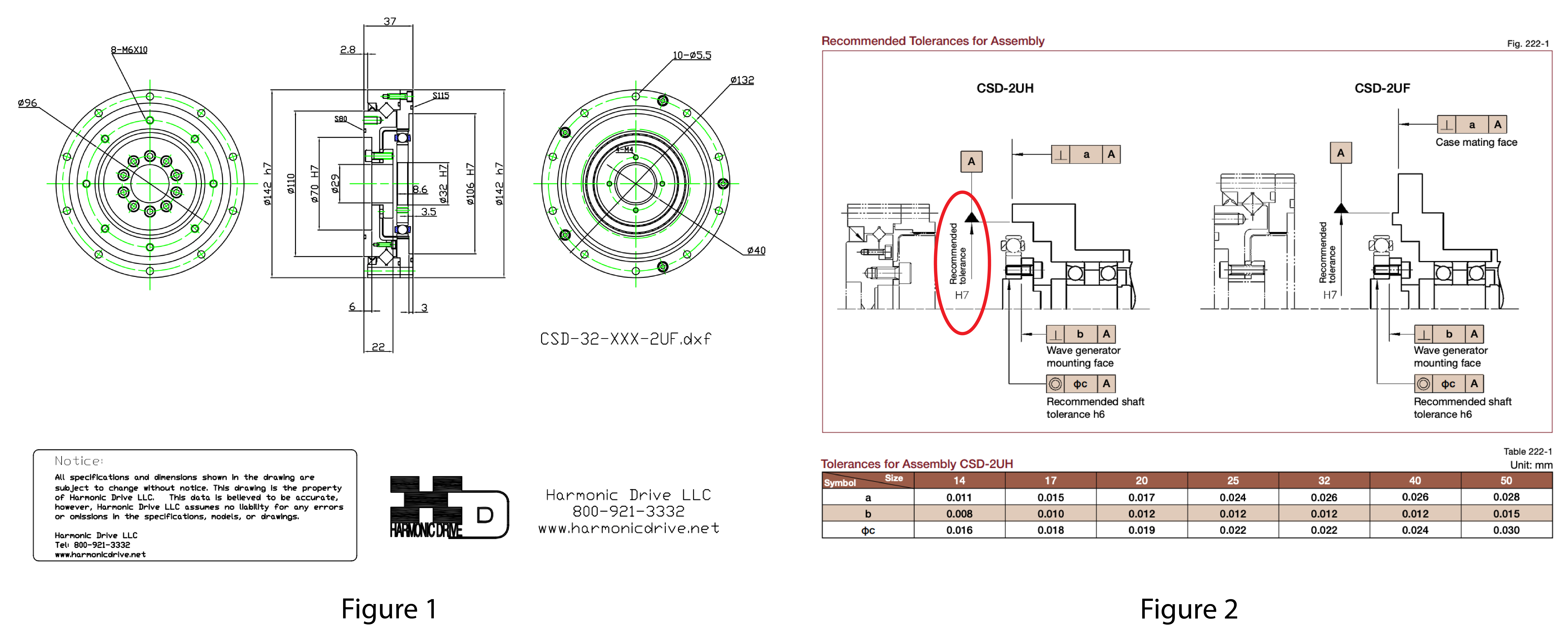 tolerances for assembly