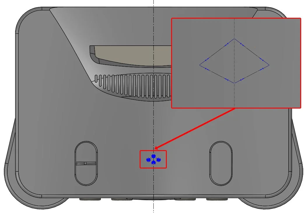 Master-Sketch-02 - Fictiv A drawing with the splines trimmed
