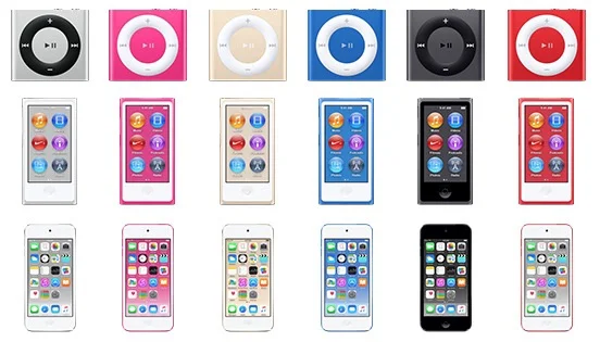 apple-aesthetic-image03 - Fictiv iPod colors