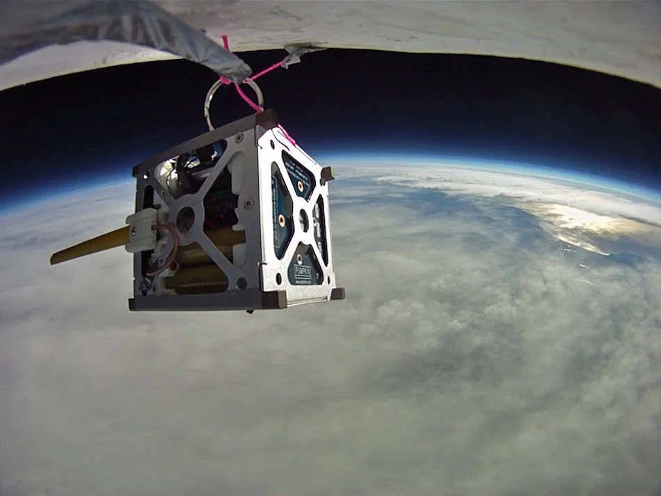 CubeSat in low Earth orbit