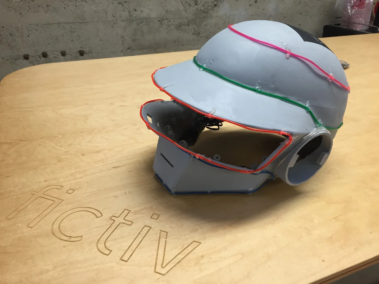 Fictiv's Daft Punk helmet