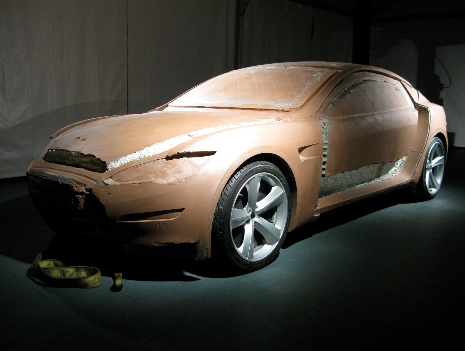 clay automobile prototype