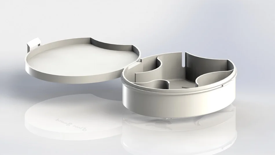 moving-parts-image06 - Fictiv A Bubble Yum container in which a living hinge across the back has replaced friction with flexure