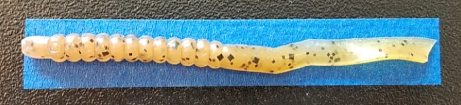 plastics-image06 - Fictiv fishing lure that is made of an elastomer in its original state
