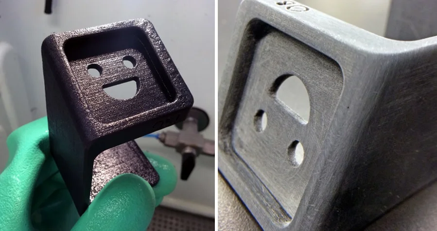 Tackling the Crude Imperfections - Vero Black 3D printed part