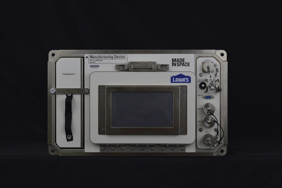 Made in Space manufacturing device