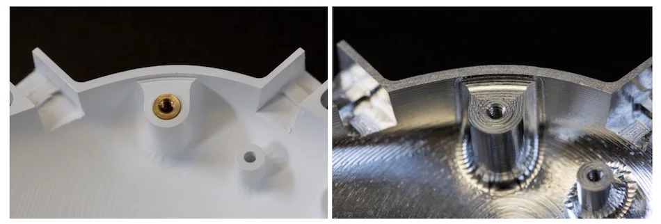 cnc-drone-image02 - Fictiv top half of drone body