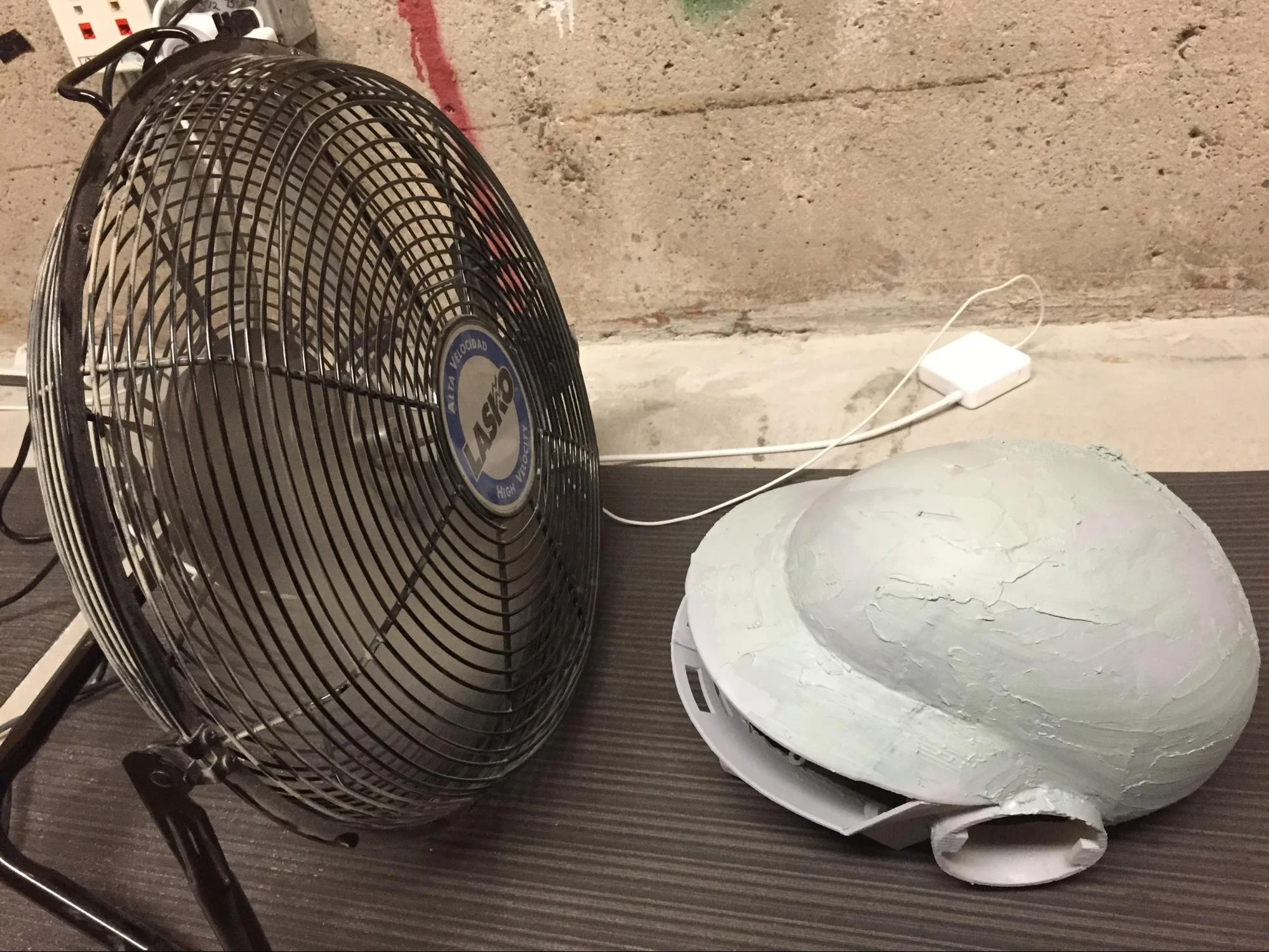 daft-punk_14 - Fictiv Drying the Daft Punk helmet with a fan