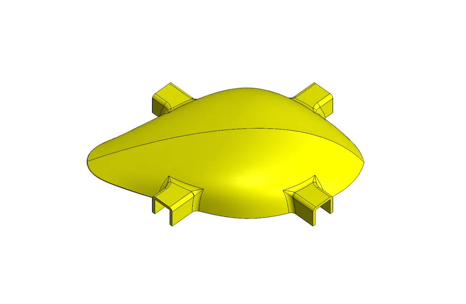 drone-design-image01 - Fictiv model of top of drone body, using different materials