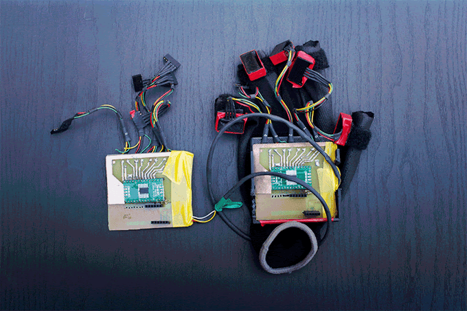 A few of the development prototypes