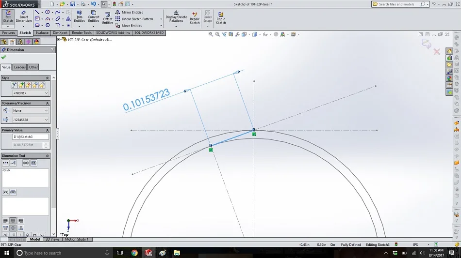 involute_step_4 - Fictiv involute gears step 4 - gear geometry