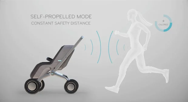Smartbe intelligent stroller