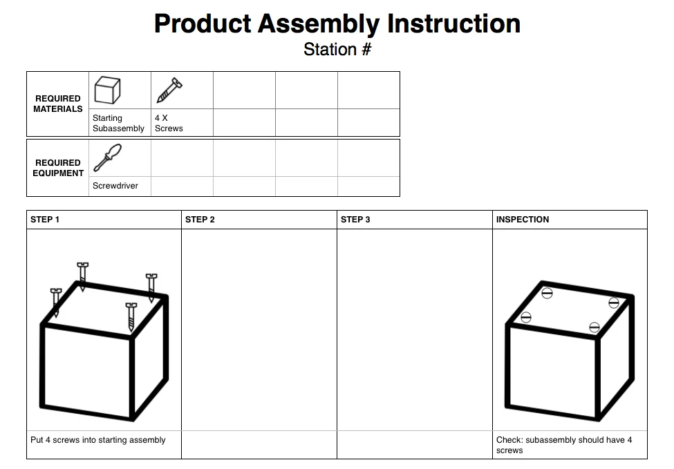 best-practices-for-manufacturing-at-different-volumes2 - Fictiv Example of clear work instructions