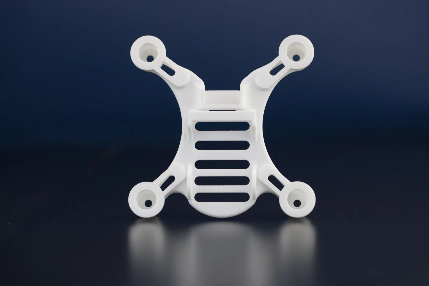 best-practices-for-manufacturing-at-different-volumes7 - Fictiv Drone skeleton prototype made using SLS 3D printed Nylon material