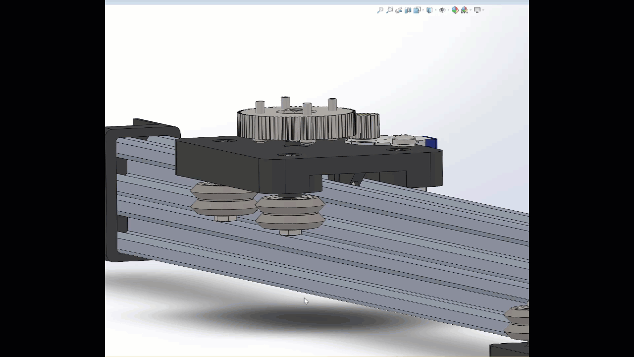 tolerance stack ups GIF of Cross-section plane - Fictiv GIF of Cross-section plane