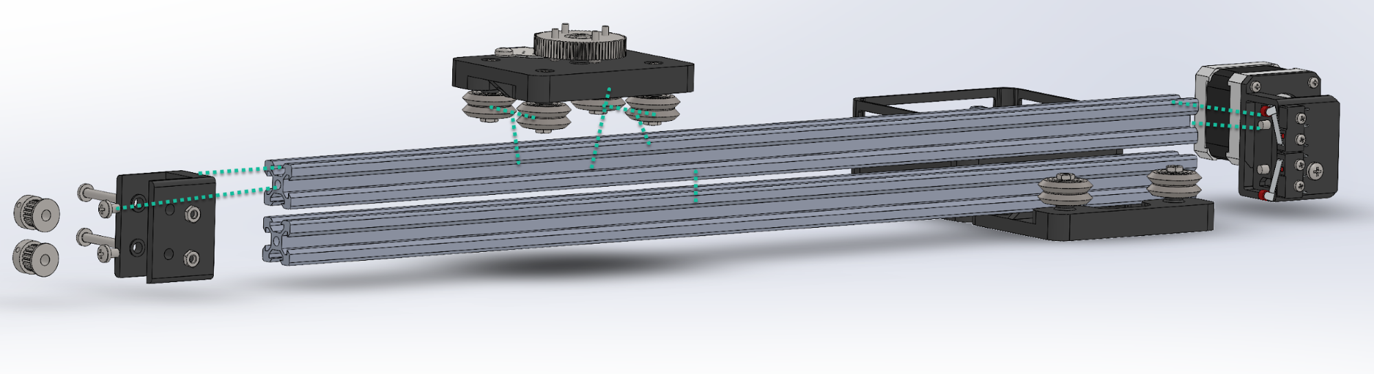 tolerence stack ups Interactions Image of Top Rail - Fictiv Interactions Image of Top Rail