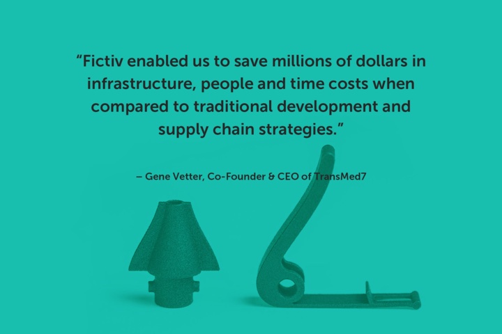 Fictiv helps healthcare product innovator TransMed7 with rapid 3D printing prototyping