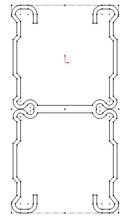 2D drawing custom weldment - Fictiv 2D drawing of a custom weldment