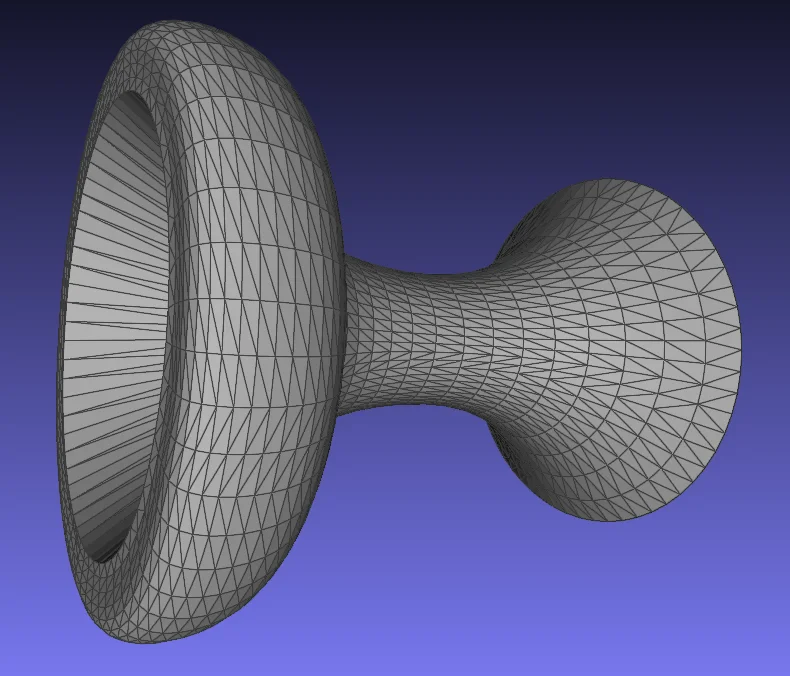 curved surfaces - Fictiv A 3D model of an organic shape against a purple background