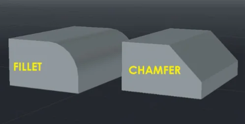 Designing Chamfers and Fillets for injection molding wall thickness transitions
