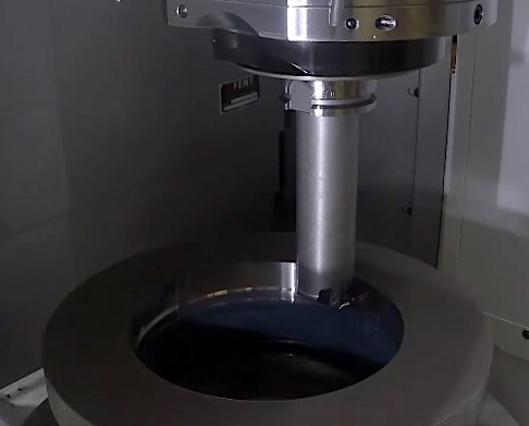 image of a vertical cnc turning center