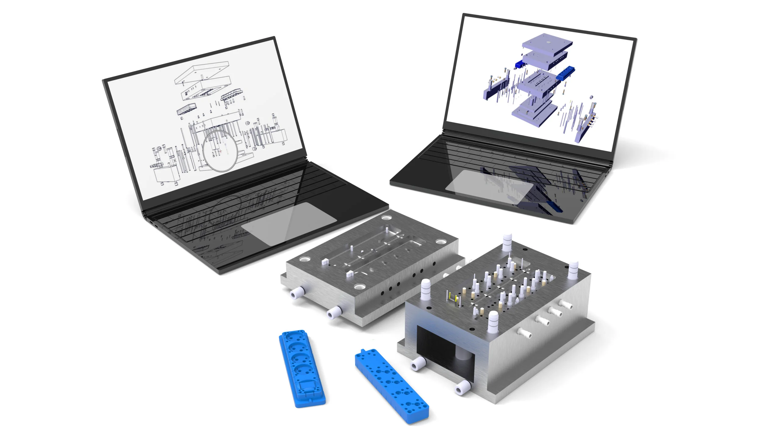 3d,Rendering,-,Design,Power,Plug - Fictiv Design for Manufacturability (DFM)