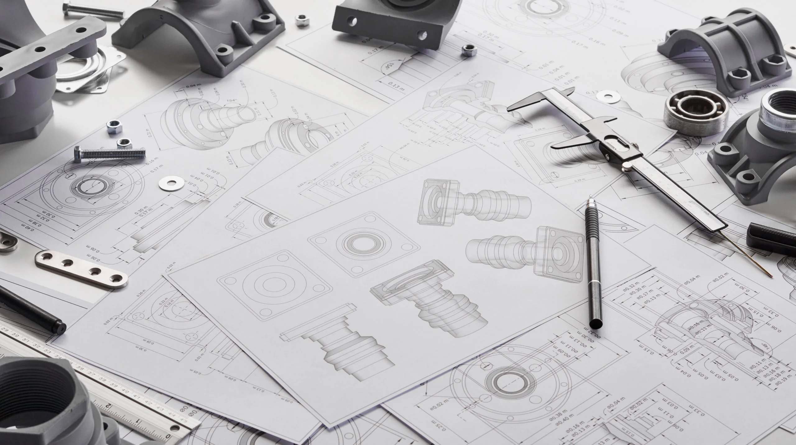 Engineer,Technician,Designing,Drawings,Mechanicalâ,Parts,Engineering,Engine,Manufacturing,Factory - Fictiv dimensional tolerances