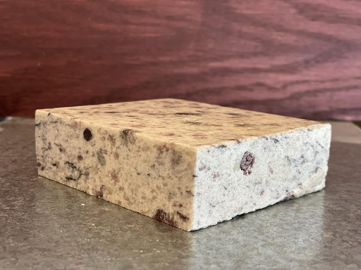 wire EDM cut granite slab