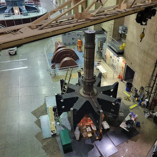 A-deconstructed-generator-at-the-Hoover-Dam-undergoing-routine-maintenance-a-generator-is-the-‘opposite-of-a-motor- - Fictiv A deconstructed generator at the Hoover Dam, undergoing routine maintenance; a generator is the ‘opposite’ of a motor
