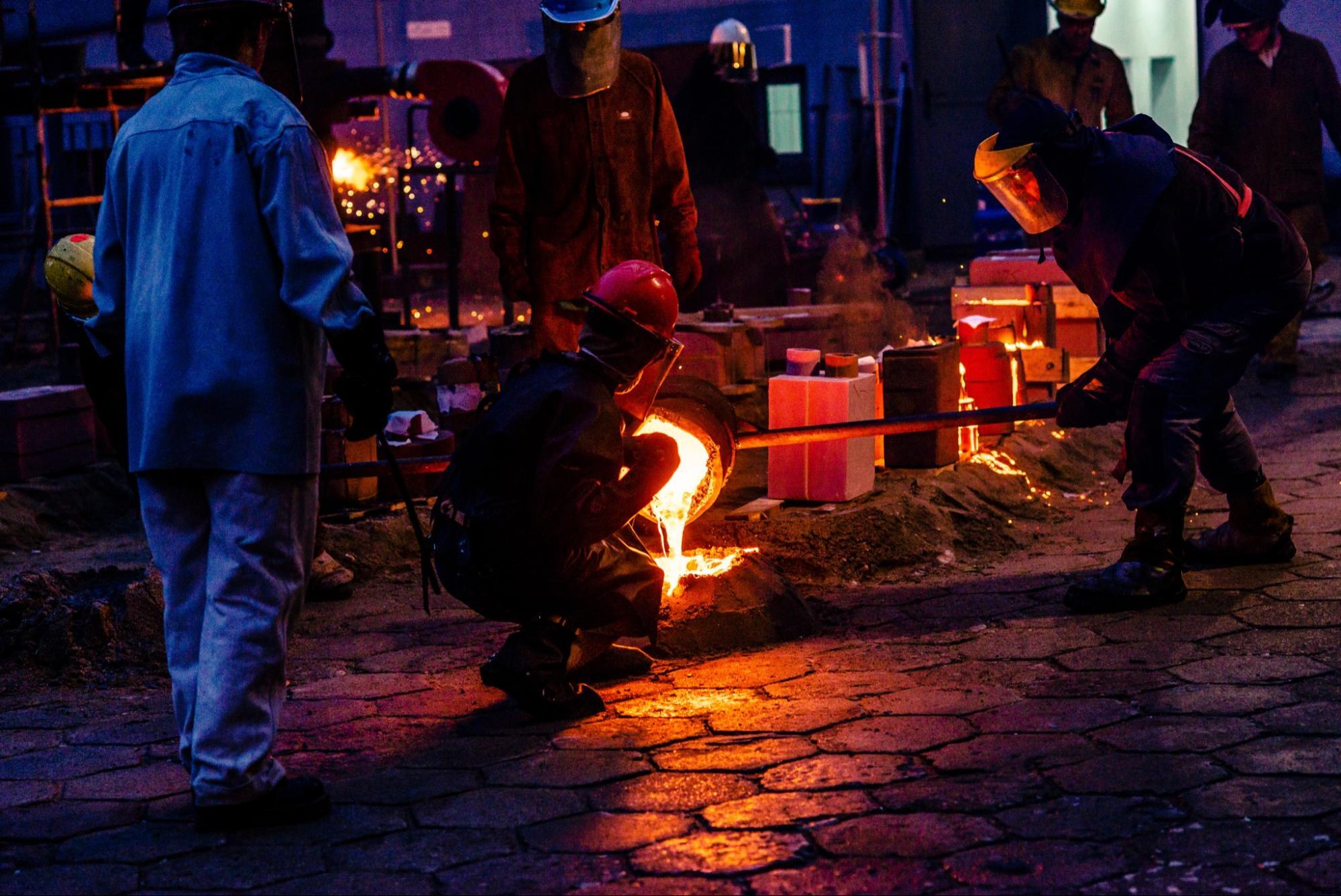 Casting is an ancient process that is still used in many forms today.