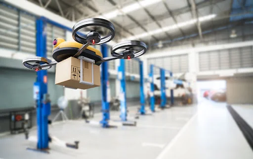 drone-carrying-cargo - Fictiv drone carrying cargo